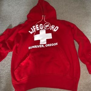 Red Sunriver Lifeguard Sweatshirt